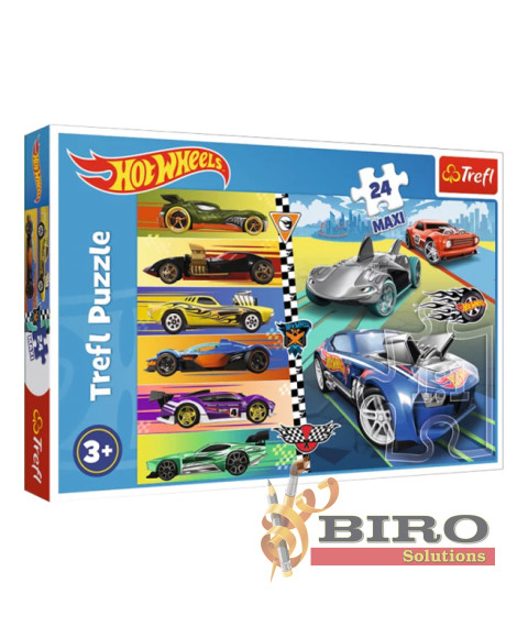 TF Puzzle- "24 Maxi" - Fast Hot Wheels / Mattel Hot Wheels